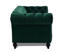Home Detail Mayfair Velvet Sofa Armchair in Green - thumbnail 3