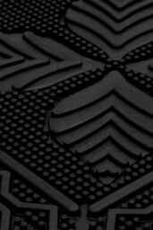 JVL Linden Scraper Rubber Pin Doormat 40x60cm in Black - Size: 40 cm x 60 cm - thumbnail 3