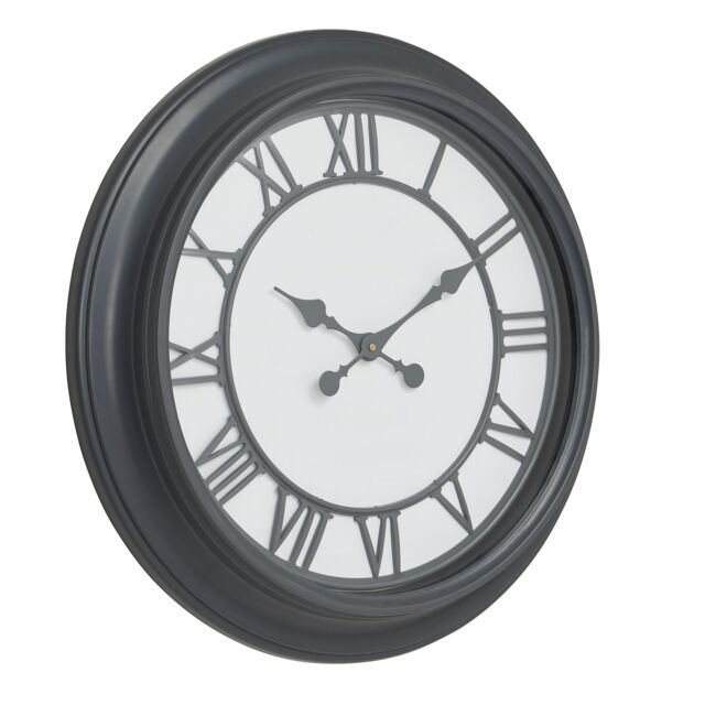 Love Lace Louie Wall Clock in Black - image 1