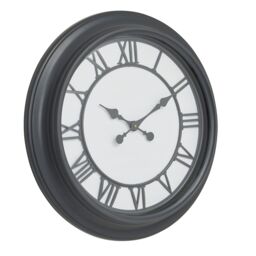 Love Lace Louie Wall Clock in Black - thumbnail 1