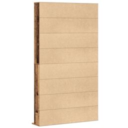 Berkfield Home CD Cabinet - Old Wood - 101x23x177.5 cm - Engineered Wood in Brown - thumbnail 5
