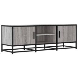 Berkfield Home TV Cabinet Grey Sonoma 120x35x41 cm Engineered Wood & Metal - Size: 120 x 35 x 41 cm - thumbnail 1