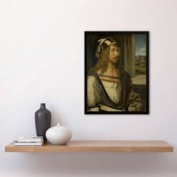 Artery8 Self Portrait Young Artist Albrecht Durer Framed Wall Art Print - Size: A4 - thumbnail 4