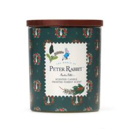 Peter Rabbit Frosted Forest Scented Candle 1 Wick Wood Lid 30hr Burn Gift - Size: Medium - thumbnail 5