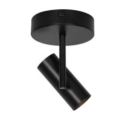 Nordlux Modern Indoor Ceiling Light Black Metal GU10 Adjustable Head - Mains Powered, IP20 - thumbnail 2