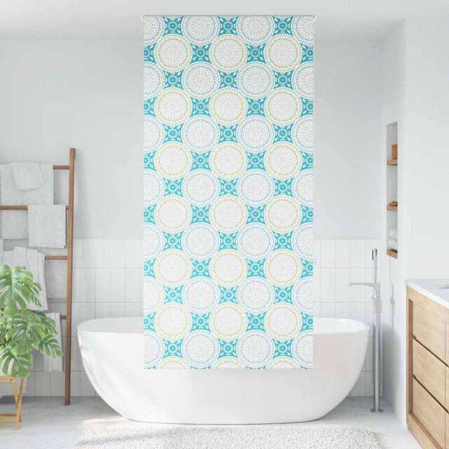 Berkfield Home Shower Roller Blind 90x240 cm Fabric Width 86 cm - image 1