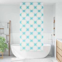 Berkfield Home Shower Roller Blind 90x240 cm Fabric Width 86 cm - thumbnail 1