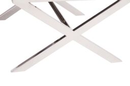 Orsina Kerala Black Top End Table With Cross Base - thumbnail 5