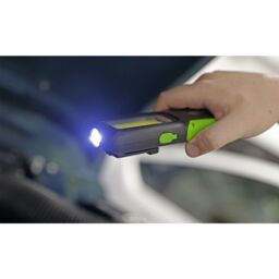 Loops Rechargeable Inspection Light with Power Bank - 5W COB & 3W SMD LED - Green - thumbnail 3