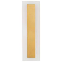Wyld and Coco Outdoor LED Wall Light Gold 30cm Steel and Acrylic Modern - thumbnail 4