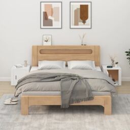 Berkfield Home Bedside Cabinets 2 pcs White 50x39x47 cm - Size: 50 x 39 x 47 cm - thumbnail 1