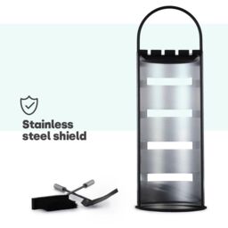 LIVIVO Fire set companion in Metallic Silver - thumbnail 5