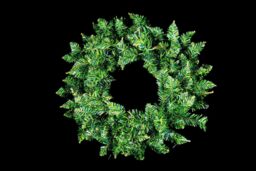 Shatchi 55cm Imperial Pine Green Christmas Wreath - thumbnail 4