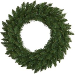 Shatchi 55cm Imperial Pine Green Christmas Wreath