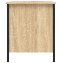 Berkfield Home Bedside Cabinet Sonoma Oak 40x42x50 cm Engineered Wood in Brown - Size: 40 x 42 x 50 cm - thumbnail 7