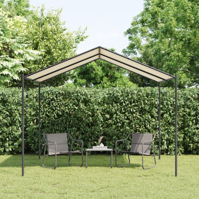 Berkfield Home Canopy Tent Beige 3x3 m Steel & Fabric - image 1
