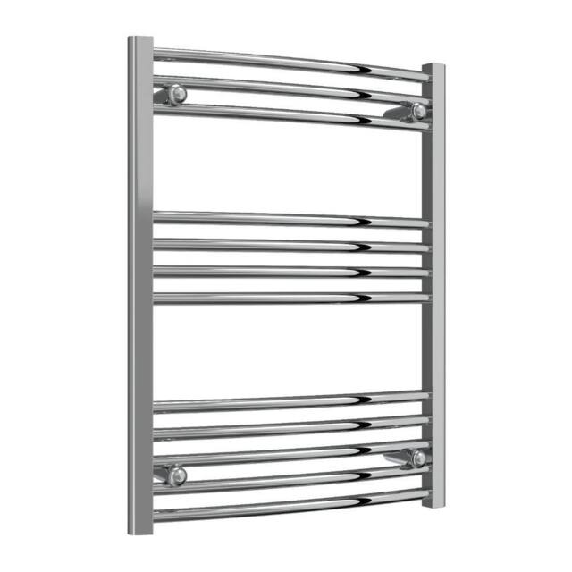 Bathroom Kingdom Capo Chrome Straight Heated Towel Rail 800x600 in Silver - image 1