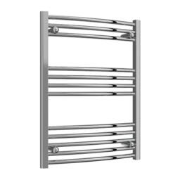 Bathroom Kingdom Capo Chrome Straight Heated Towel Rail 800x600 in Silver