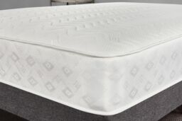 Sloomy Bliss 18 cm Deep Bonnell Sprung Memory Roll Mattress in White - Size: King - thumbnail 6