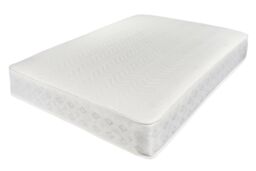 Sloomy Bliss 18 cm Deep Bonnell Sprung Memory Roll Mattress in White - Size: King - thumbnail 5