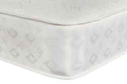 Sloomy Bliss 18 cm Deep Bonnell Sprung Memory Roll Mattress in White - Size: King - thumbnail 1