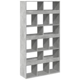 Berkfield Home Room Divider Concrete Grey 100x33x187.5 cm Engineered Wood