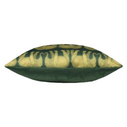 Paoletti Parade Elephant 3D Printed Cushion in Emerald - Size: 40 cm x 60 cm - thumbnail 3