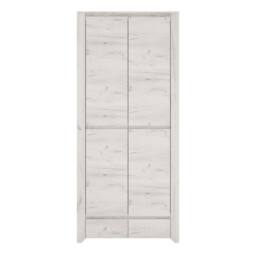 Wyld Haus Norwich Soft Grey Oak Effect Fitted Wardrobe 2 Door 2 Drawer - thumbnail 3