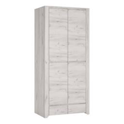 Wyld Haus Norwich Soft Grey Oak Effect Fitted Wardrobe 2 Door 2 Drawer - thumbnail 2
