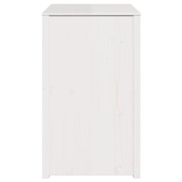 Berkfield Home Outdoor Kitchen Cabinet White 106x55x92 cm Solid Wood Pine - Size: 106 x 55 x 92 cm - thumbnail 5