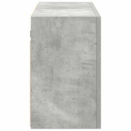 Berkfield Home Bathroom Wall Cabinet Concrete Grey 100x25x40 cm Engineered Wood - Size: 100 x 25 x 40 cm - thumbnail 6