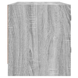 Berkfield Home TV Cabinet with Glass Doors Grey Sonoma 102x37x42 cm - Size: 102 x 37 x 42 cm - thumbnail 7