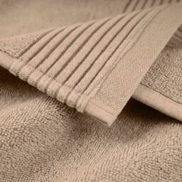 Bedable Plush Zero-Twist Cotton Towel - Face Towel - Hand Towel - Bath Towel -Bath Sheet in Beige - thumbnail 4