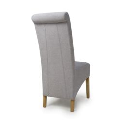 Shankar Krista Weave Light Grey Dining Chair - thumbnail 2