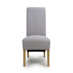 Shankar Krista Weave Light Grey Dining Chair - thumbnail 4