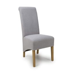 Shankar Krista Weave Light Grey Dining Chair - thumbnail 1