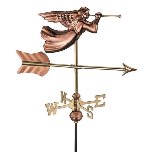 Good Directions Cottage Angel Copper Weathervane - H60 x W53 x L28 cm - image 1
