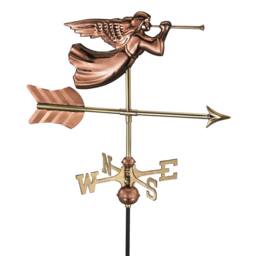 Good Directions Cottage Angel Copper Weathervane - H60 x W53 x L28 cm