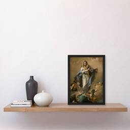 Artery8 Giovanni Battista Tiepolo Immaculate Conception of Mary Framed Art - Size: A4 - thumbnail 4