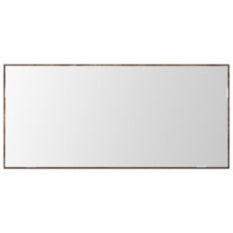 Berkfield Home Bathroom Mirror Cabinet with LED Light Smoked Oak 80x37 cm in Brown - thumbnail 4