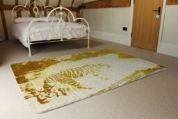 Benjamin Tate Design Golden Tiger Search Rug in Natural - Size: Large - thumbnail 3