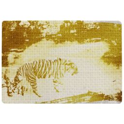 Benjamin Tate Design Golden Tiger Search Rug in Natural - Size: Large - thumbnail 1