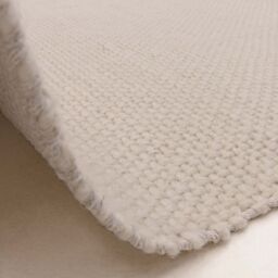 The Rug Shop UK Cream Modern Easy to clean Hand Made Plain Area Rug - Size: 200 cm x 290 cm - thumbnail 4