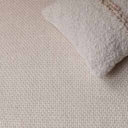 The Rug Shop UK Cream Modern Easy to clean Hand Made Plain Area Rug - Size: 200 cm x 290 cm - thumbnail 8