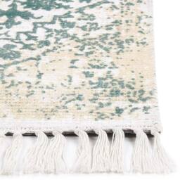 Wyld and Coco Viscose Oriental Distressed Rug Beige Green 160 x 230 cm - Size: 160 cm x 230 cm - thumbnail 3