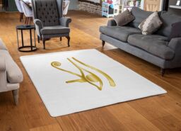 Benjamin Tate Design The Eye Of Horus Rug in Natural - Size: Large - thumbnail 2
