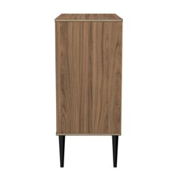 Ready Assembled 2 U Taiwan 4 Drawer Chest (Ready Assembled) in Walnut - thumbnail 3