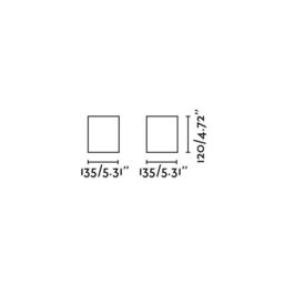 Netlighting Tecto 1 Light Square Surface Mounted Downlight Black - thumbnail 2