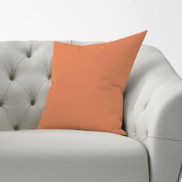 Warren Reed - Designer Faded Orange Cushions - Size: 60 cm x 60 cm - thumbnail 2