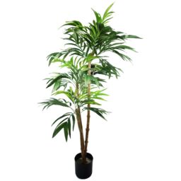 Leaf 140cm UV Resistant Artificial Mango Tree in Green